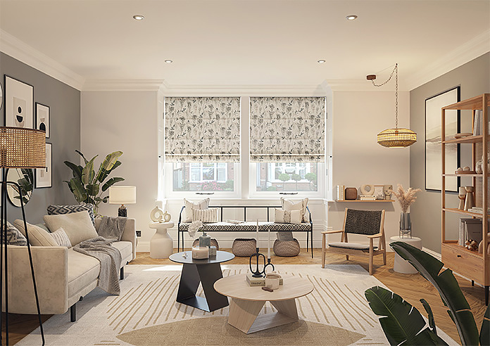 Wisteria Silk, Minimalist - Twist&Fit Roman Blind - Image 8